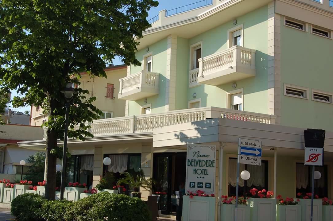 Hotel Nuovo Belvedere Rimini Ngoại thất bức ảnh